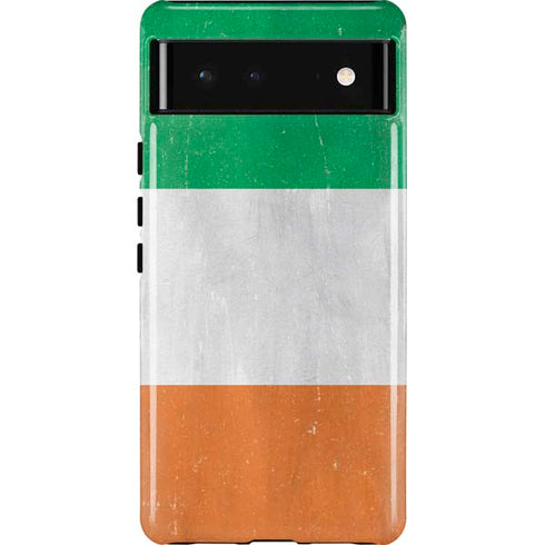 Ireland Flag Distressed Google Pixel 6 Case